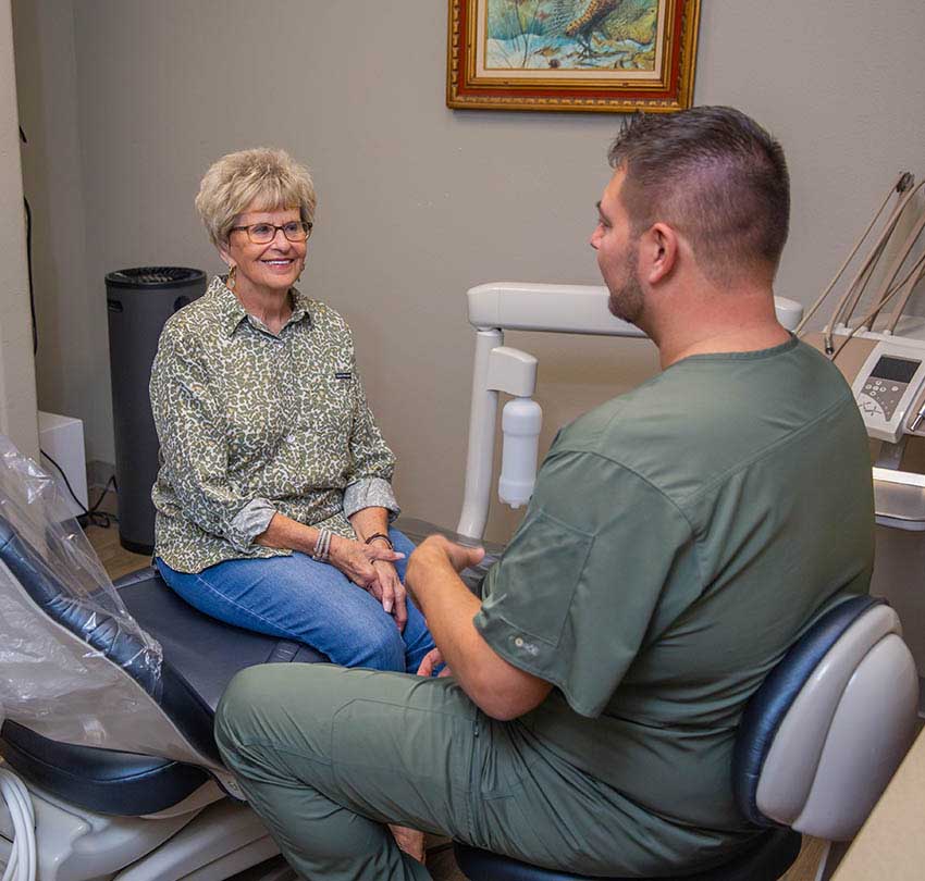 Our Dentures in Lubbock Help You Smile With Ease Again